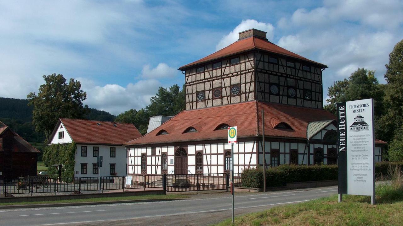 Ferienwohnung Trollmann 施马尔卡尔登 外观 照片