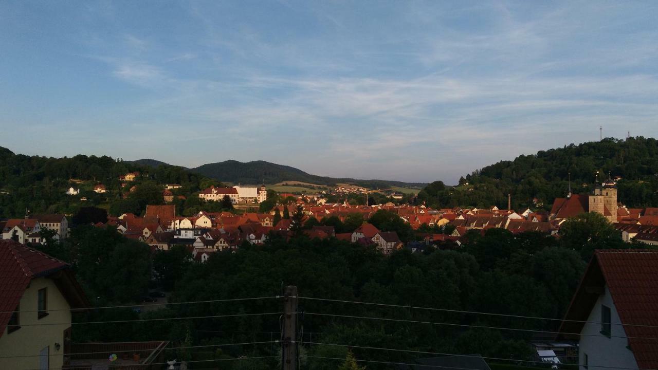Ferienwohnung Trollmann 施马尔卡尔登 外观 照片