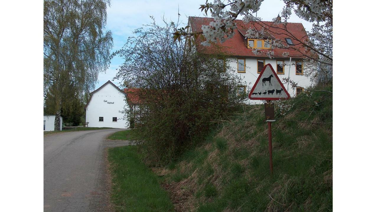Ferienwohnung Trollmann 施马尔卡尔登 外观 照片
